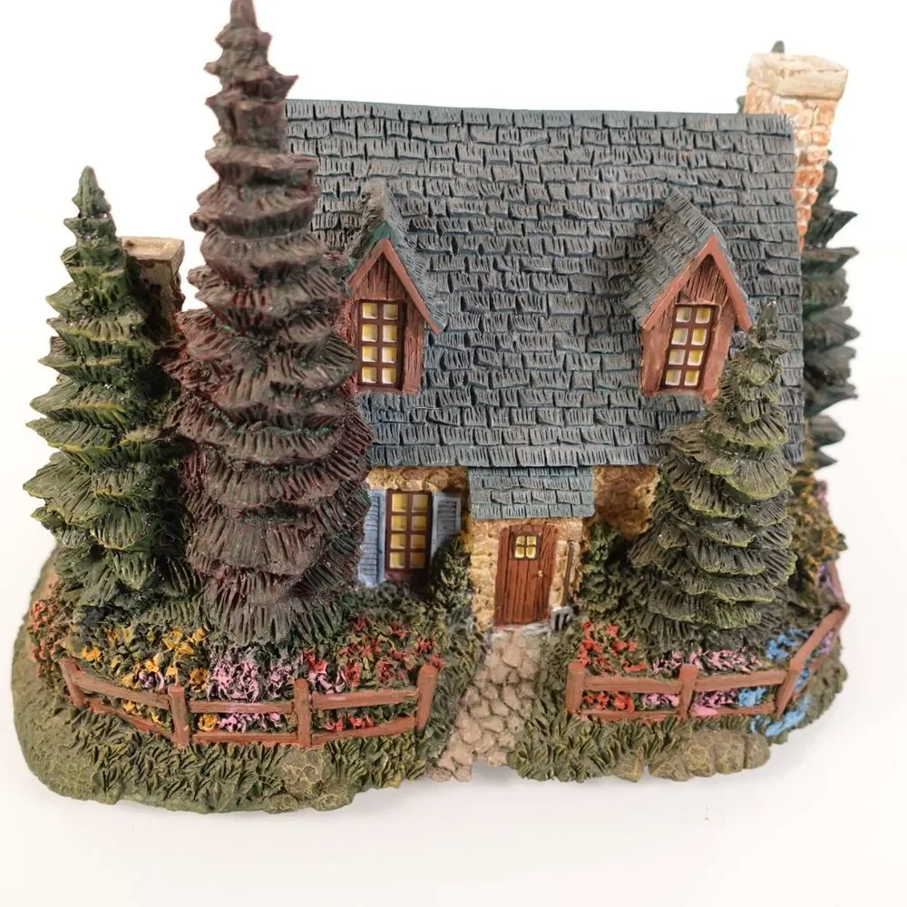 Hawthorne Village Seaside Thomas Kinkade Seaside Trading Post Lighted COA 79632